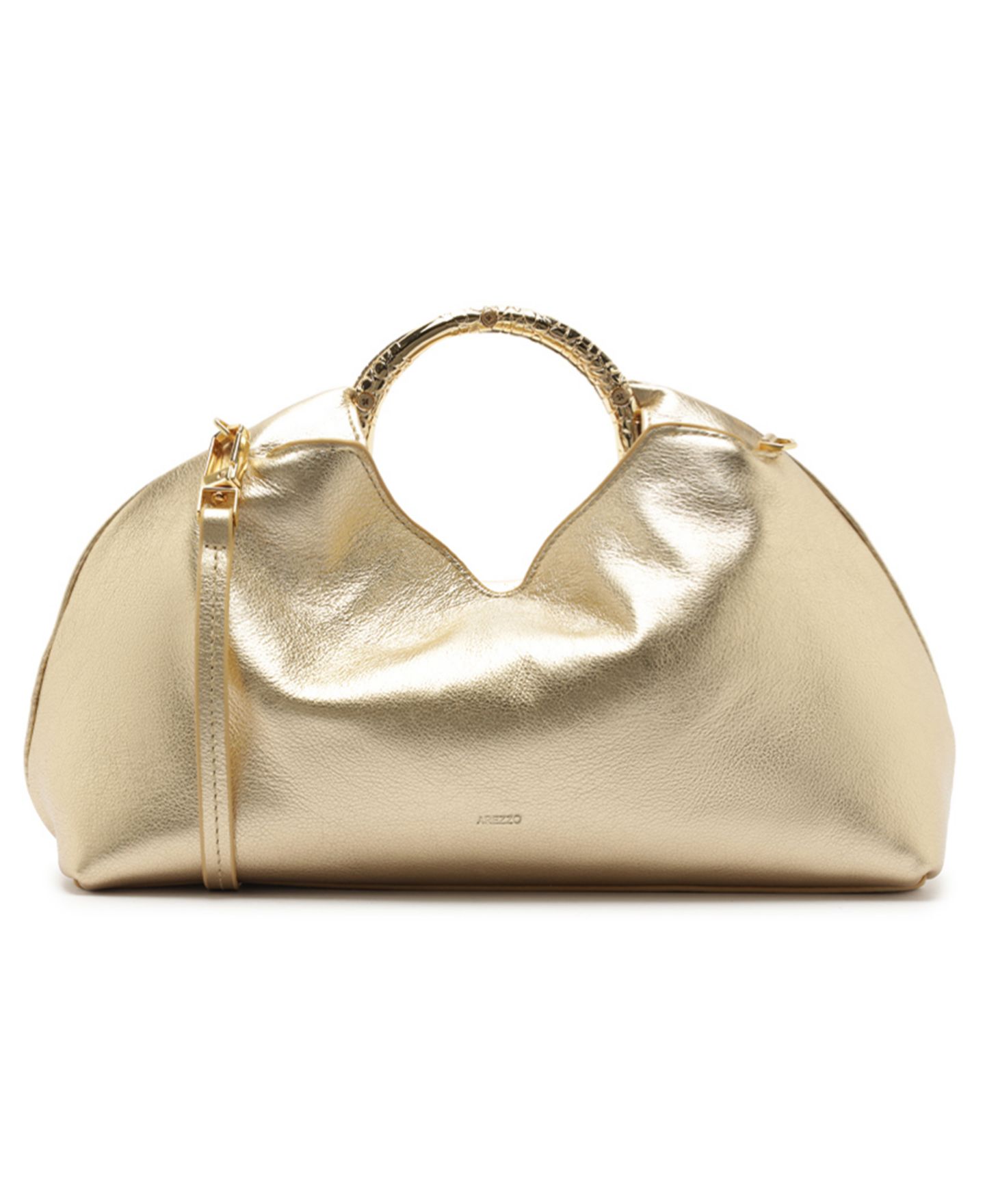 Женский клатч Arezzo Mia Small Leather Clutch Handbag, цвет: Platino — фото 2