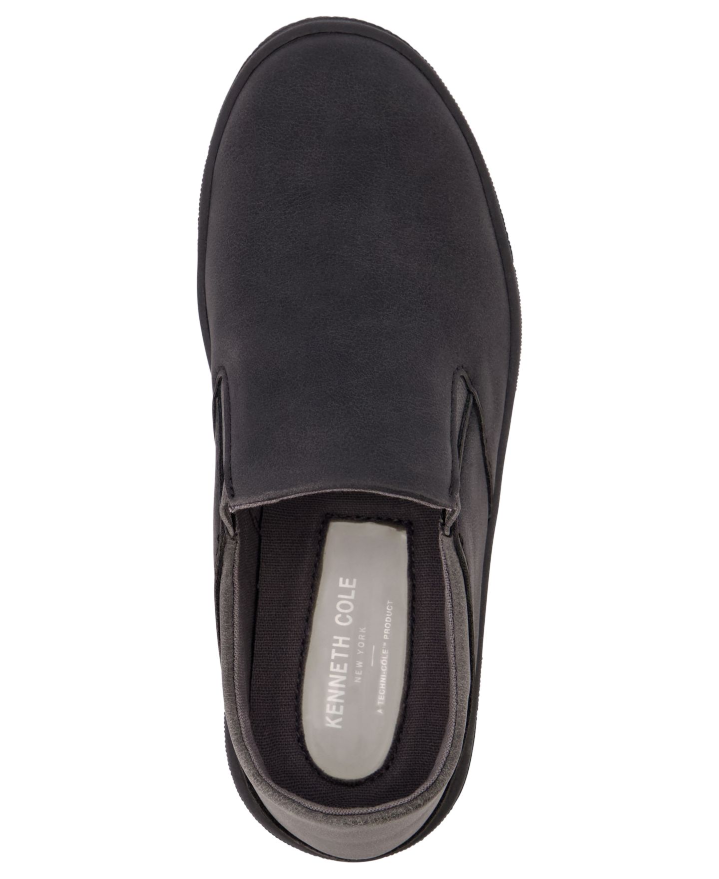 Детские лоферы Kenneth Cole New York Center Liam с круглым носом для мальчиков, цвет: Чёрный / Серый — фото 4
