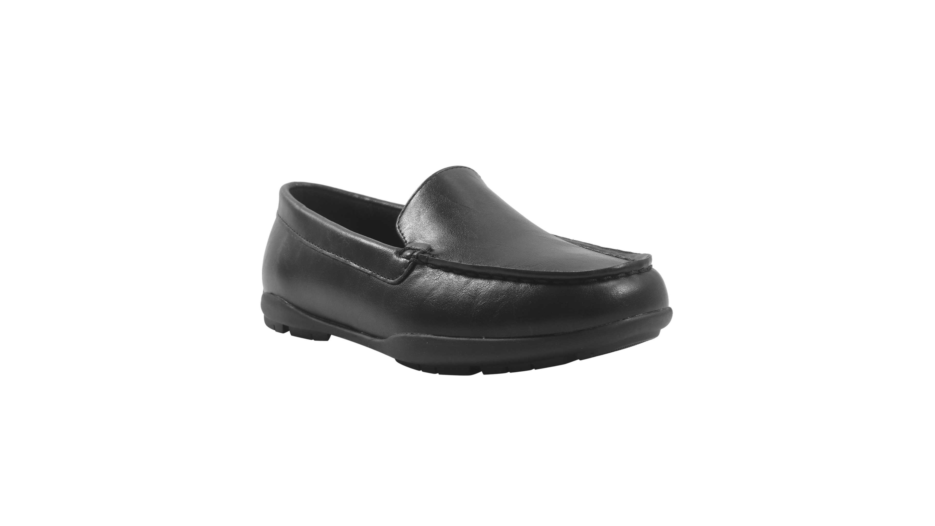 Kenneth Cole Reaction Boys' Jason Venetian Round-Toe Moc-Toe Stitching Loafers