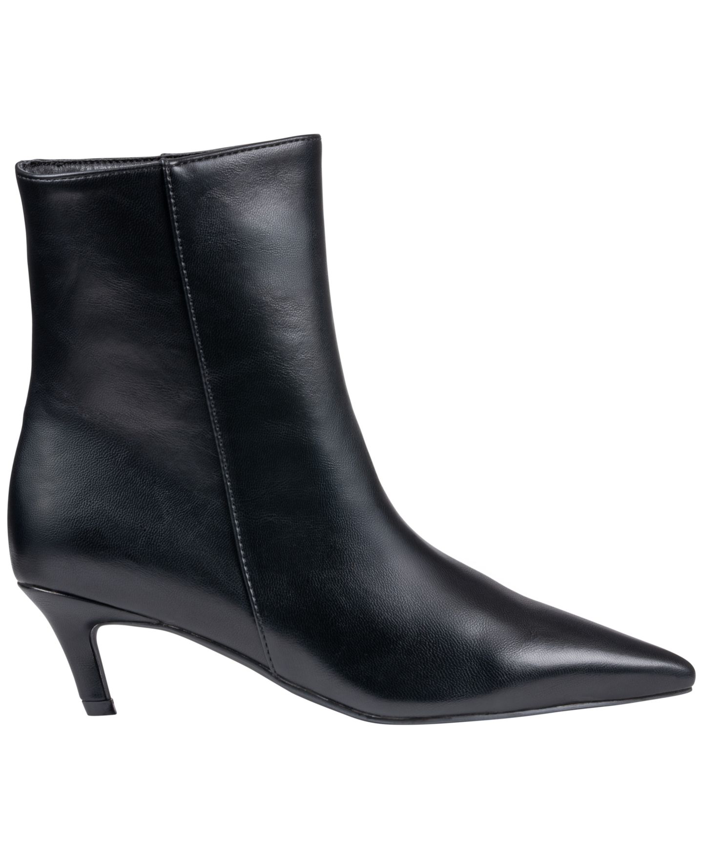 Женские ботинки GC Shoes Rorey Kitten Heel Pointed Toe Dress Booties, цвет: Чёрный — фото 2