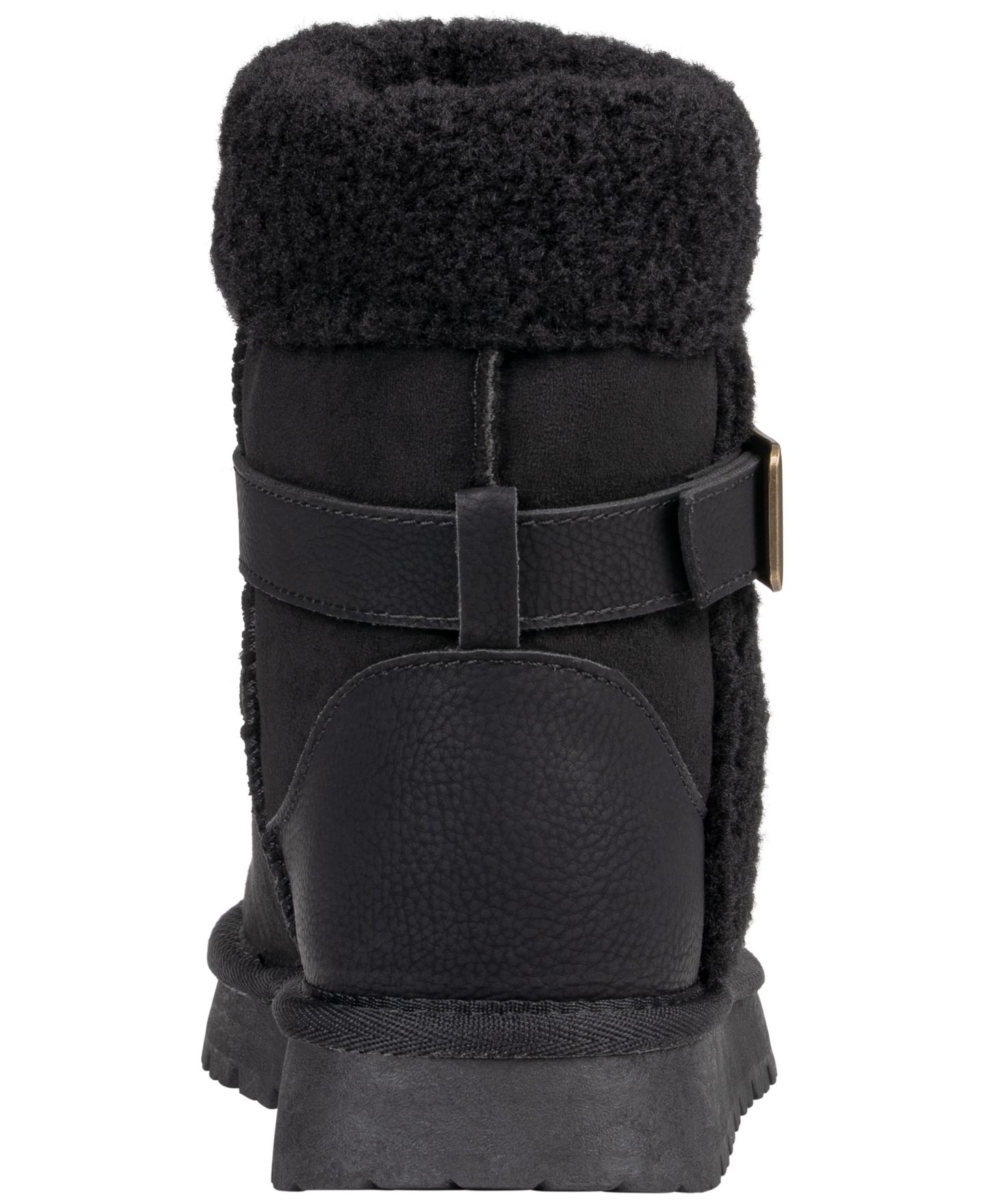 Женские мягкие ботильоны GC Shoes Derham с боковой пряжкой, цвет: Чёрный — фото 3