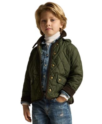 Boys' 2T-7 Hooded Barn Jacket