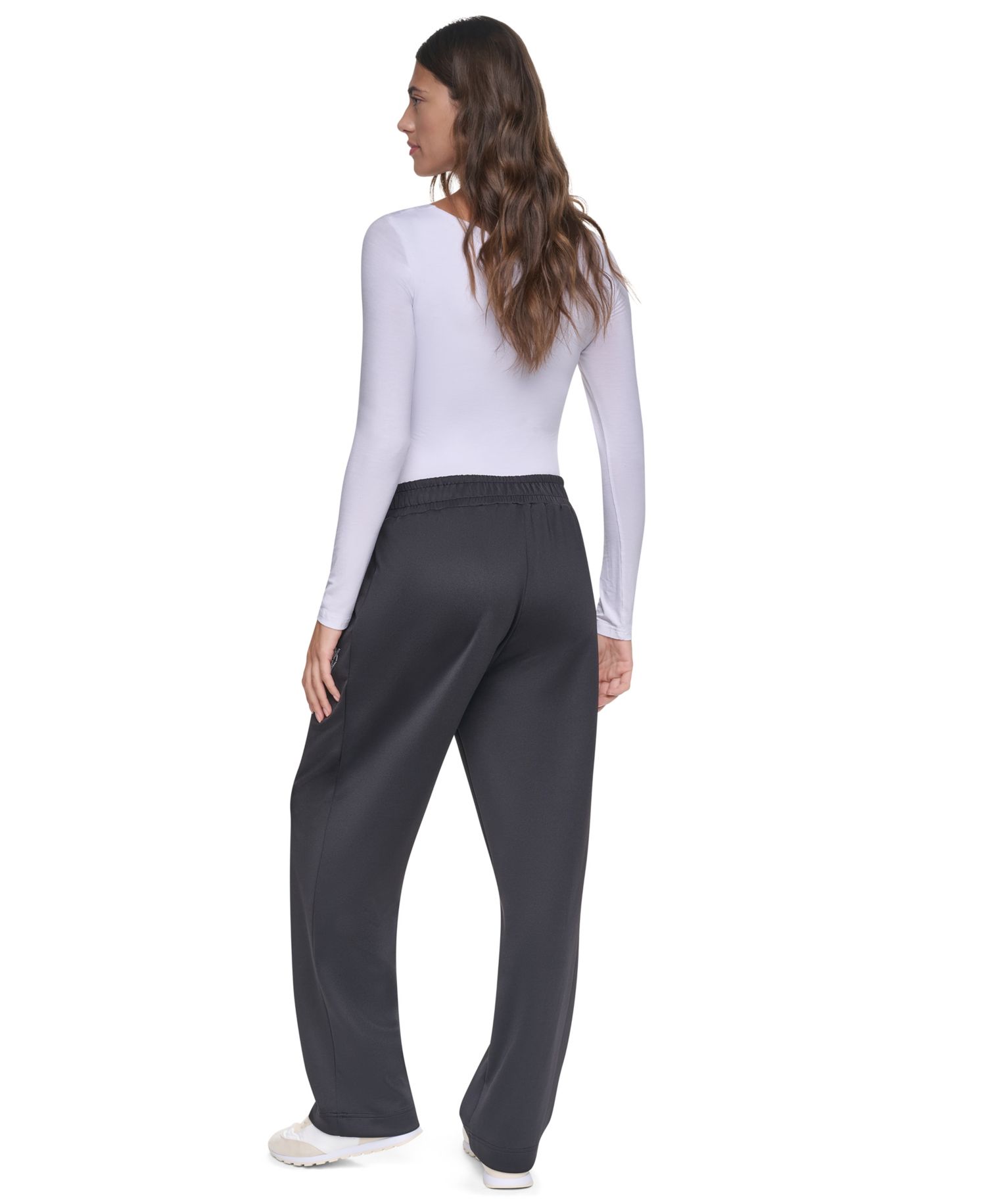 Women's Stack Logo Tapered Pull-On Knit Pant