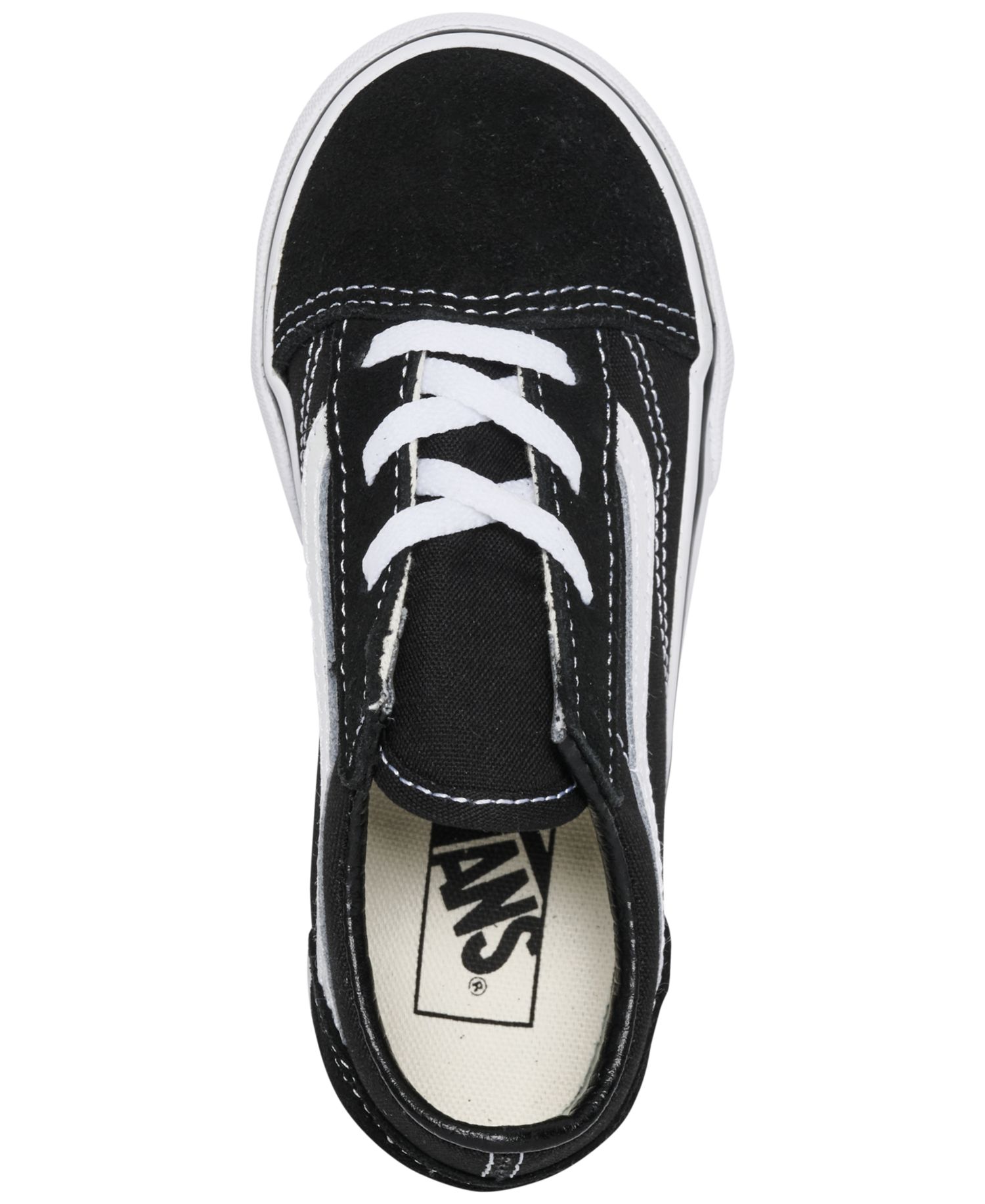 Toddler Boys' and Girls' Old Skool Low-Top Suede-Canvas Sneakers from Finish Line