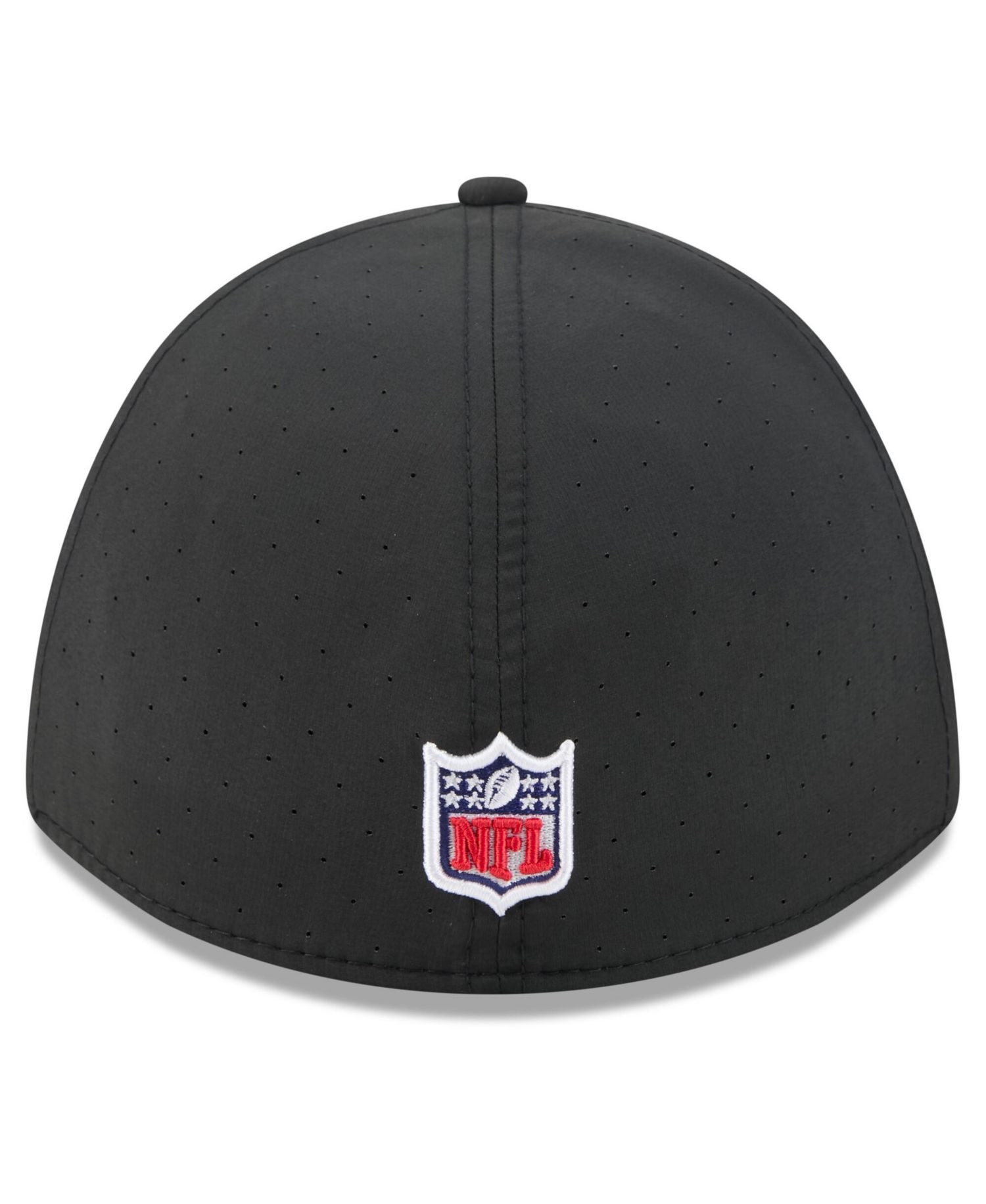 Men's Black Los Angeles Rams 2026 NFL Cruical Catch 39THIRTY M-Crown Stretch Hat