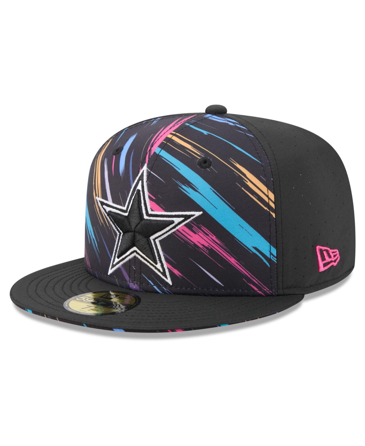 Men's Black Dallas Cowboys 2026 NFL Cruical Catch 59FIFTY Fitted Hat