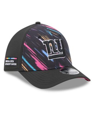 Men's Black New York Giants 2026 NFL Cruical Catch 39THIRTY M-Crown Stretch Hat