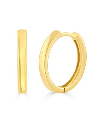 Polished Small Hoop Earrings
