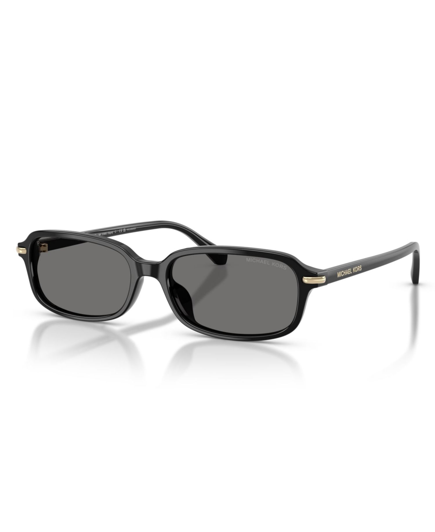 Women's Polarized Acetate Rectangle Sunglasses, MK2288U