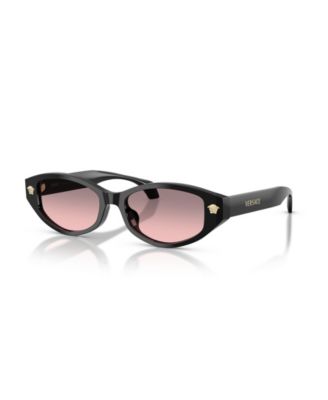 Women's Cat Eye Low-Bridge Sunglasses VE4512D