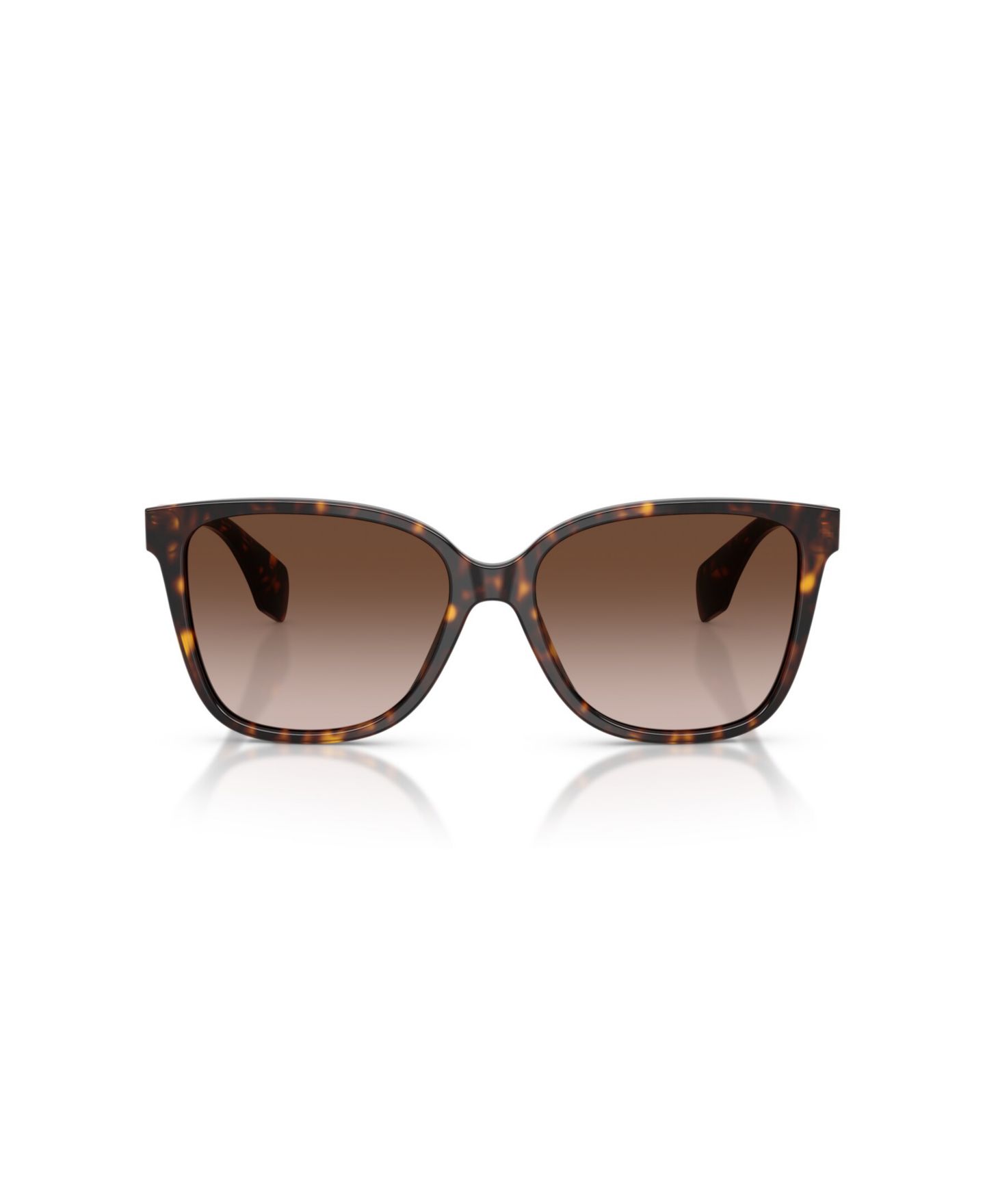 Женские солнцезащитные очки Versace Butterfly Gradient Sunglasses VE4523, цвет: Тёмный гавана — фото 2