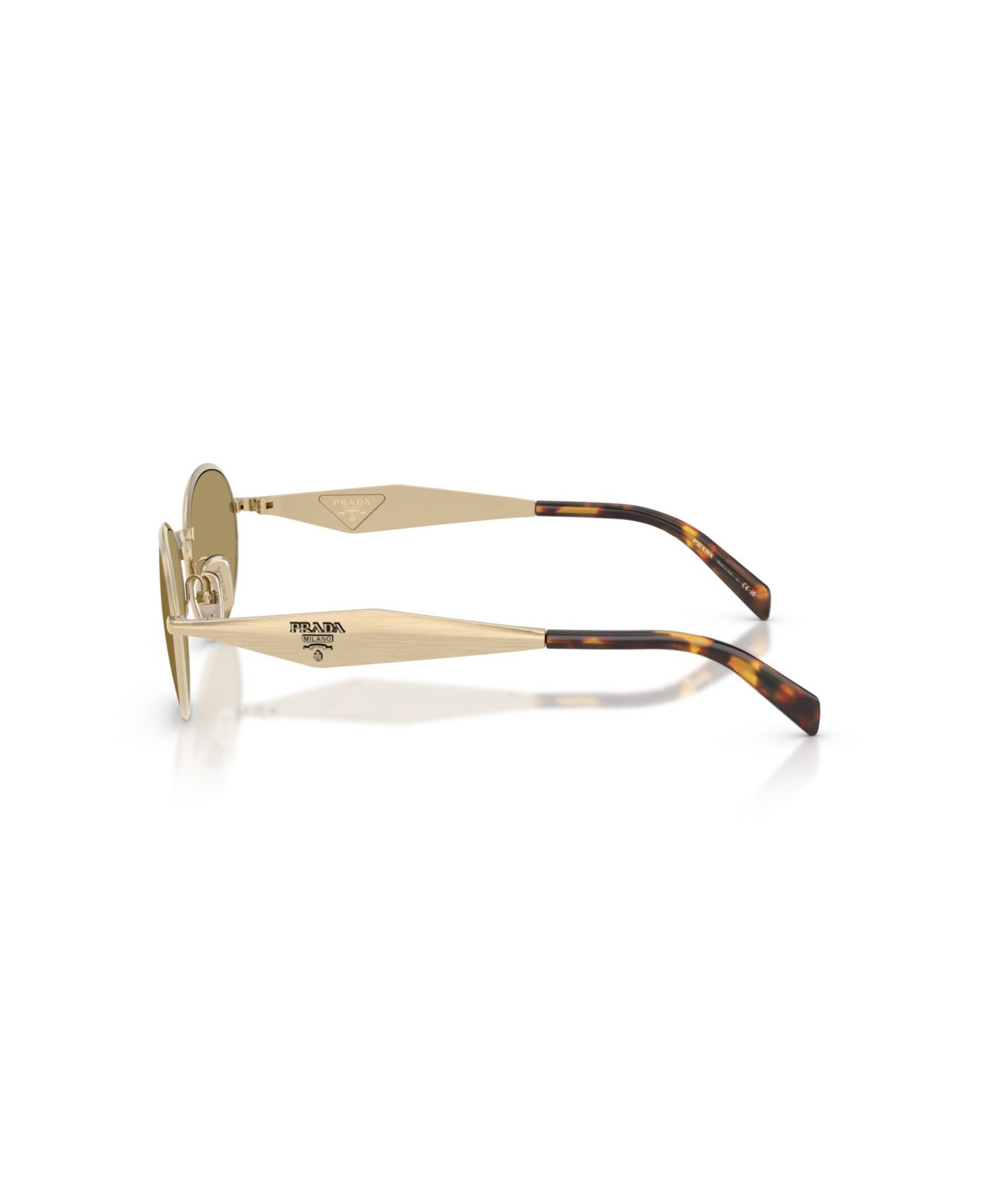 Women's Oval Metal Sunglasses PR D57S