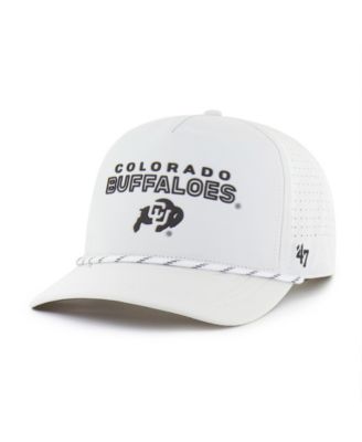 Men's '47  White Colorado Buffaloes Forward Vent Hitch Rope Adjustable Hat
