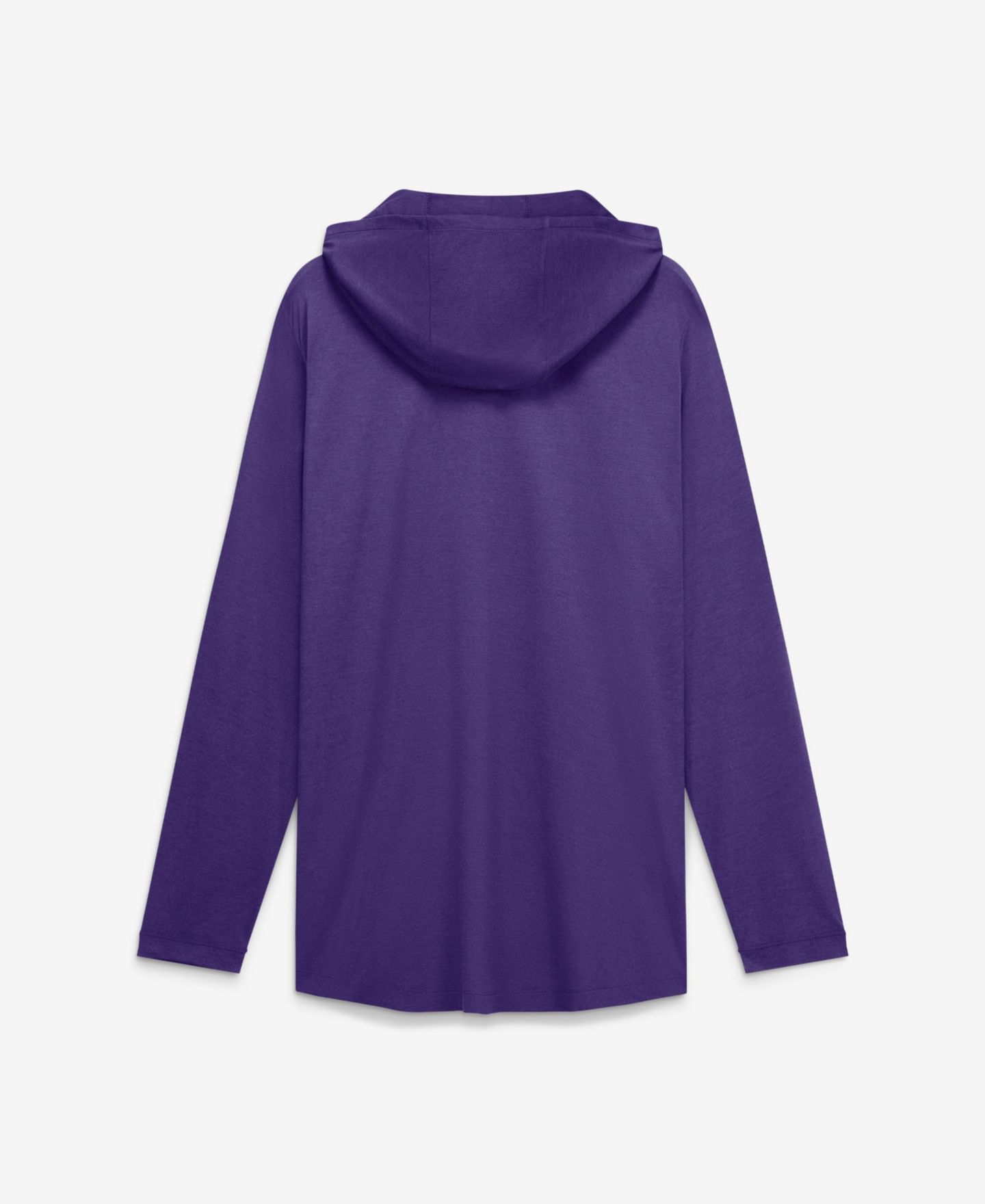 Мужская футболка Nike Purple LSU Tigers Primetime Pattern Tri-Blend Dri-FIT Long Sleeve Hooded — фото 2