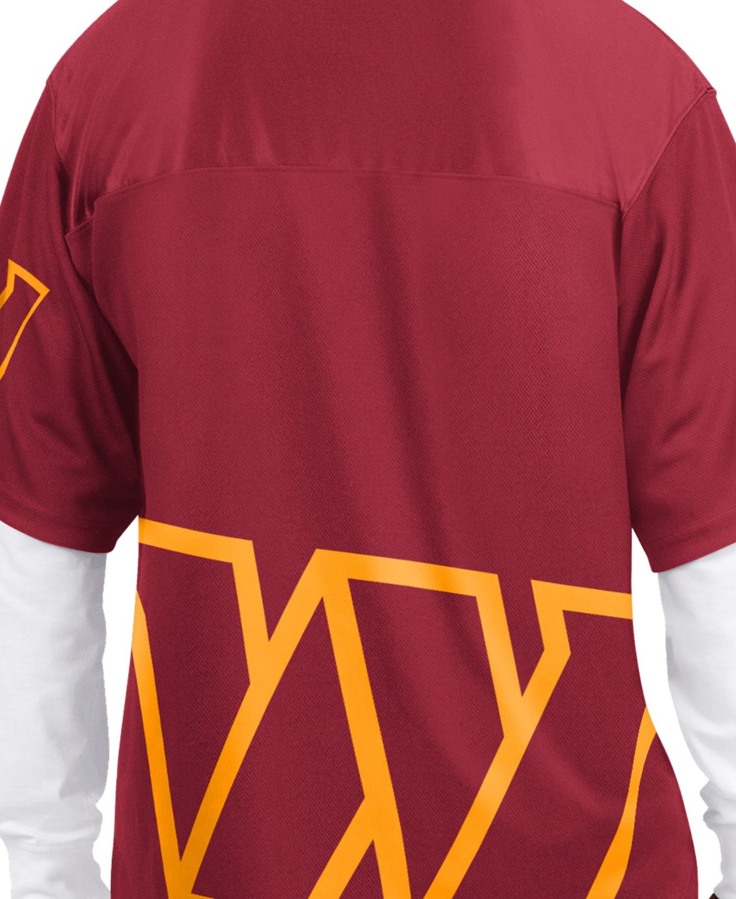 Men's Burgundy/White Washington Commanders Short Sleeve & Long Sleeve T-Shirt Combo Pack