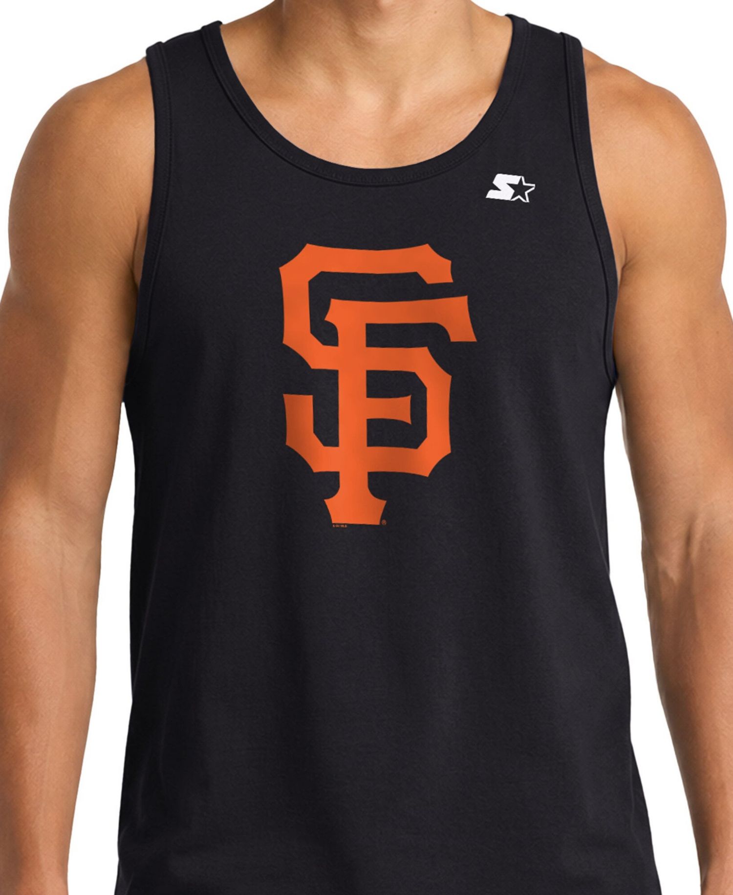Men's Black San Francisco Giants Tank Top
