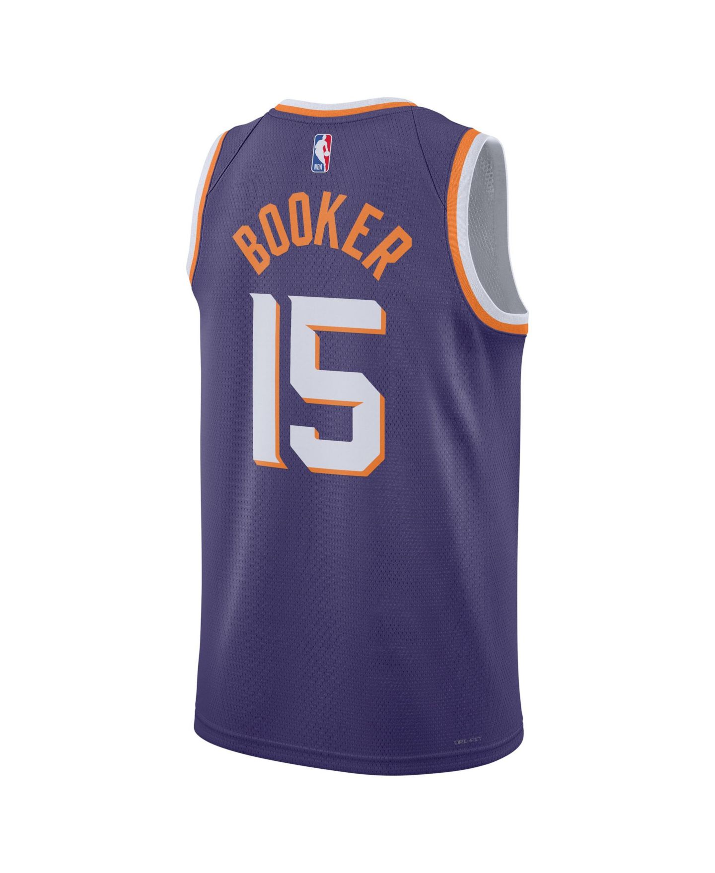 Топ Nike Devin Booker Purple Phoenix Suns Swingman Player Jersey - Icon Edition — фото 3