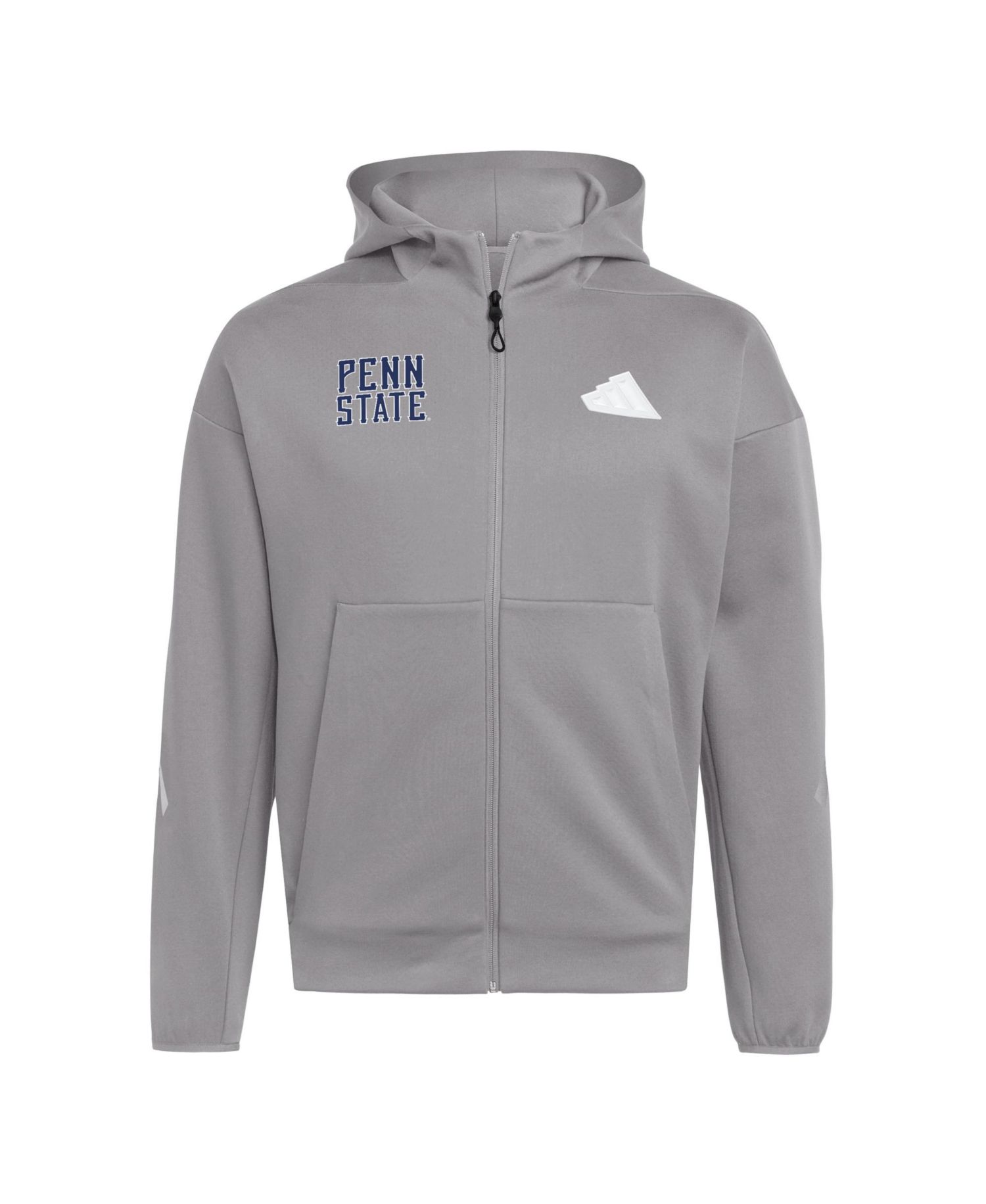 Men's Gray Penn State Nittany Lions Z.N.E Full-Zip Hoodie