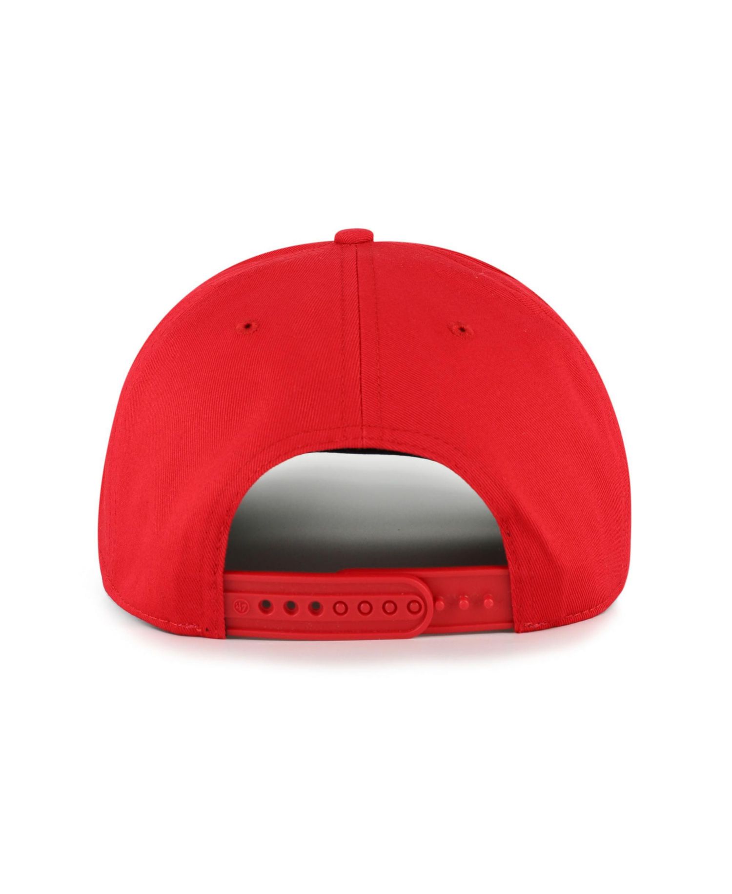 Men's '47 Red New Jersey Devils Byline Hitch Adjustable Hat