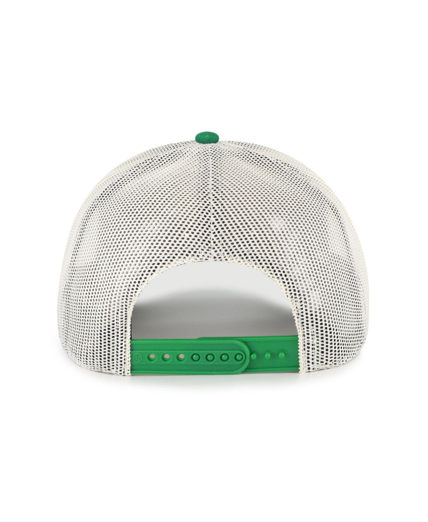 Мужская кепка '47 Brand Kelly Green Boston Celtics Emmett Heavy Twill Trucker Hitch Adjustable Hat — фото 3