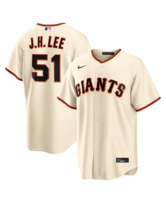 Men's Jung Hoo Lee Cream San Francisco Giants Home Replica Jersey