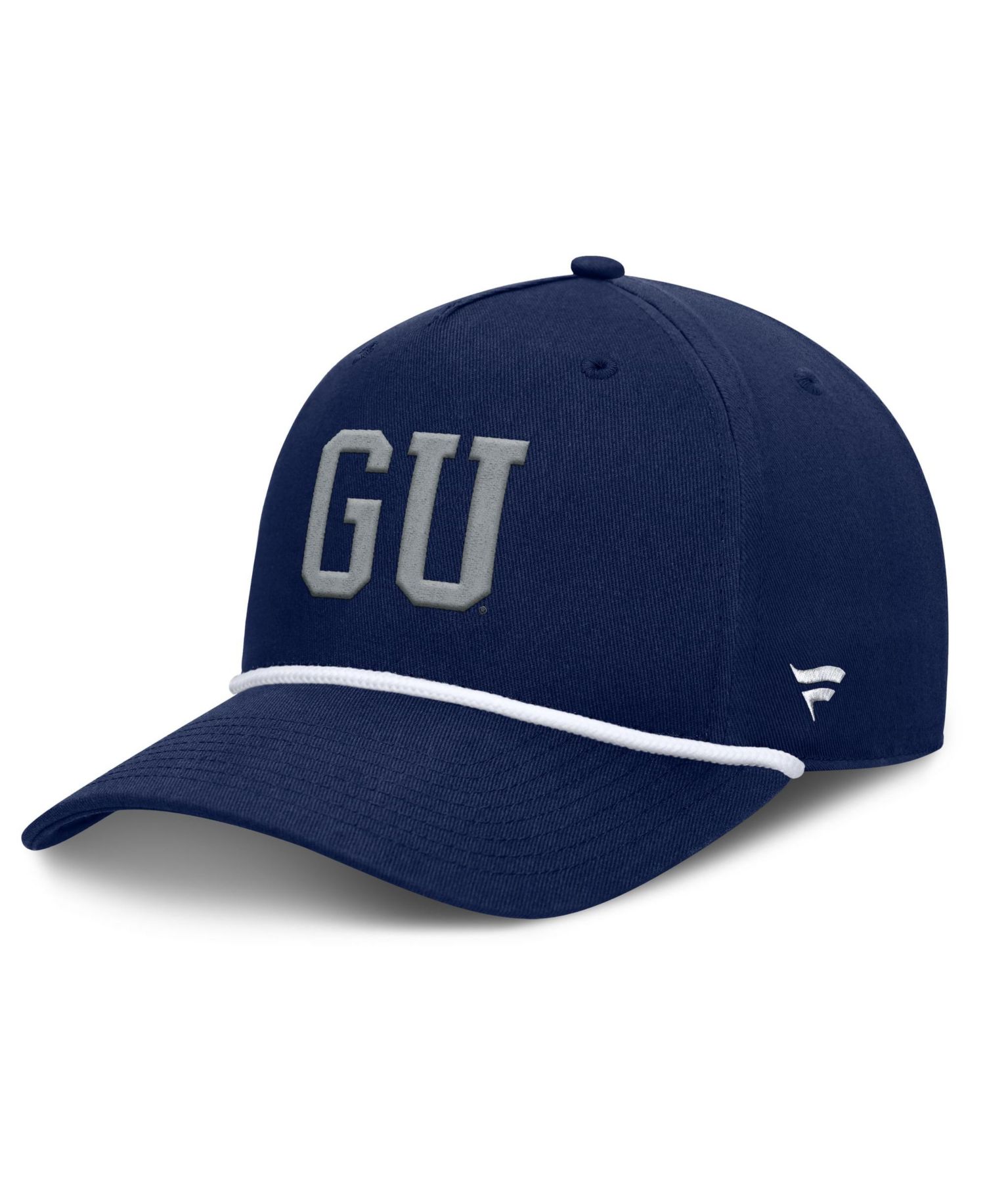 Men's Navy Georgetown Hoyas Foul Ball Rope Adjustable Hat
