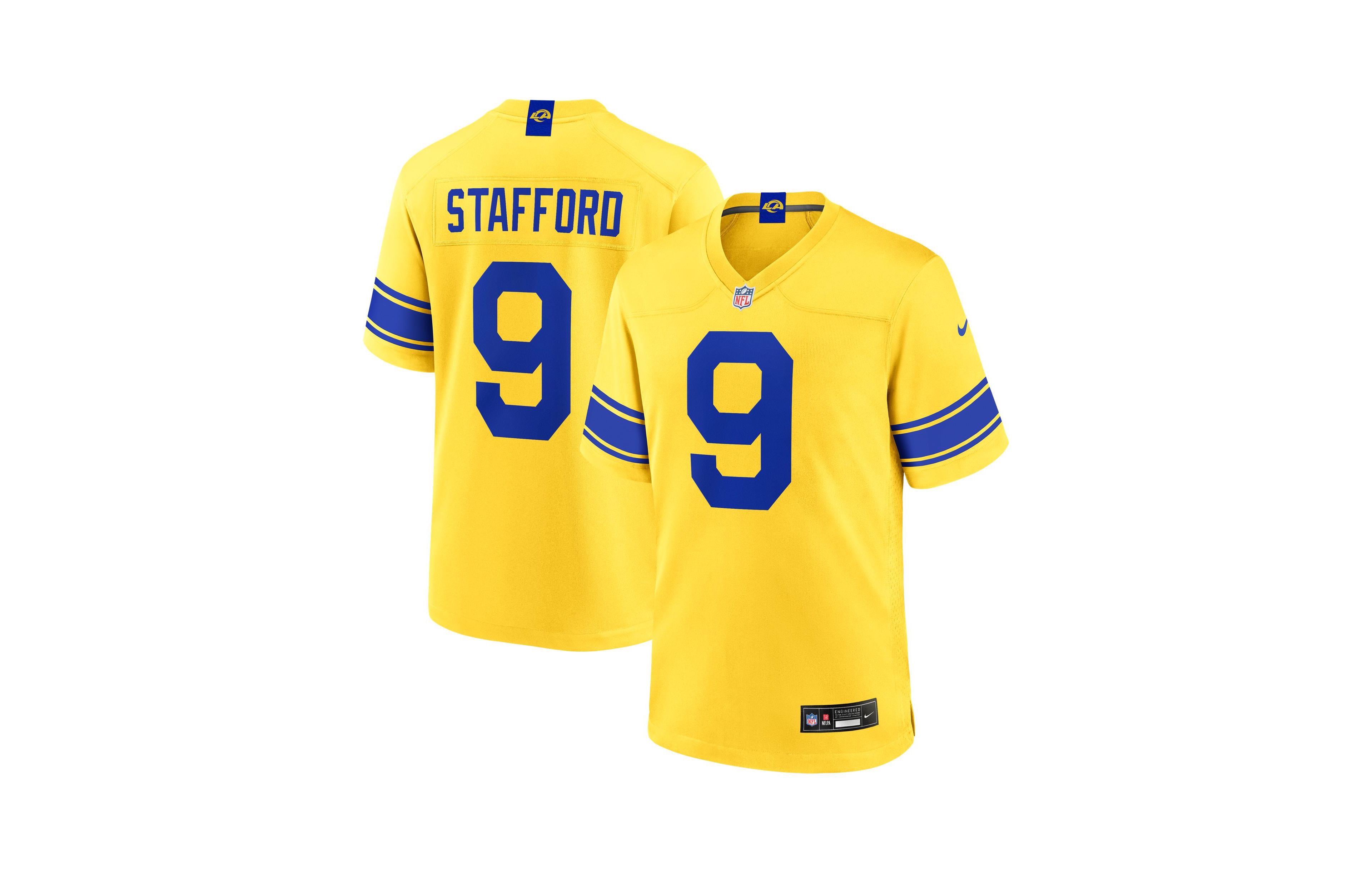 Nike Men's Los Angeles Rams Matthew Stafford Game Jersey