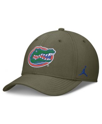 Men's  Olive Florida Gators Primetime SwooshFlex Dri-FIT Hat