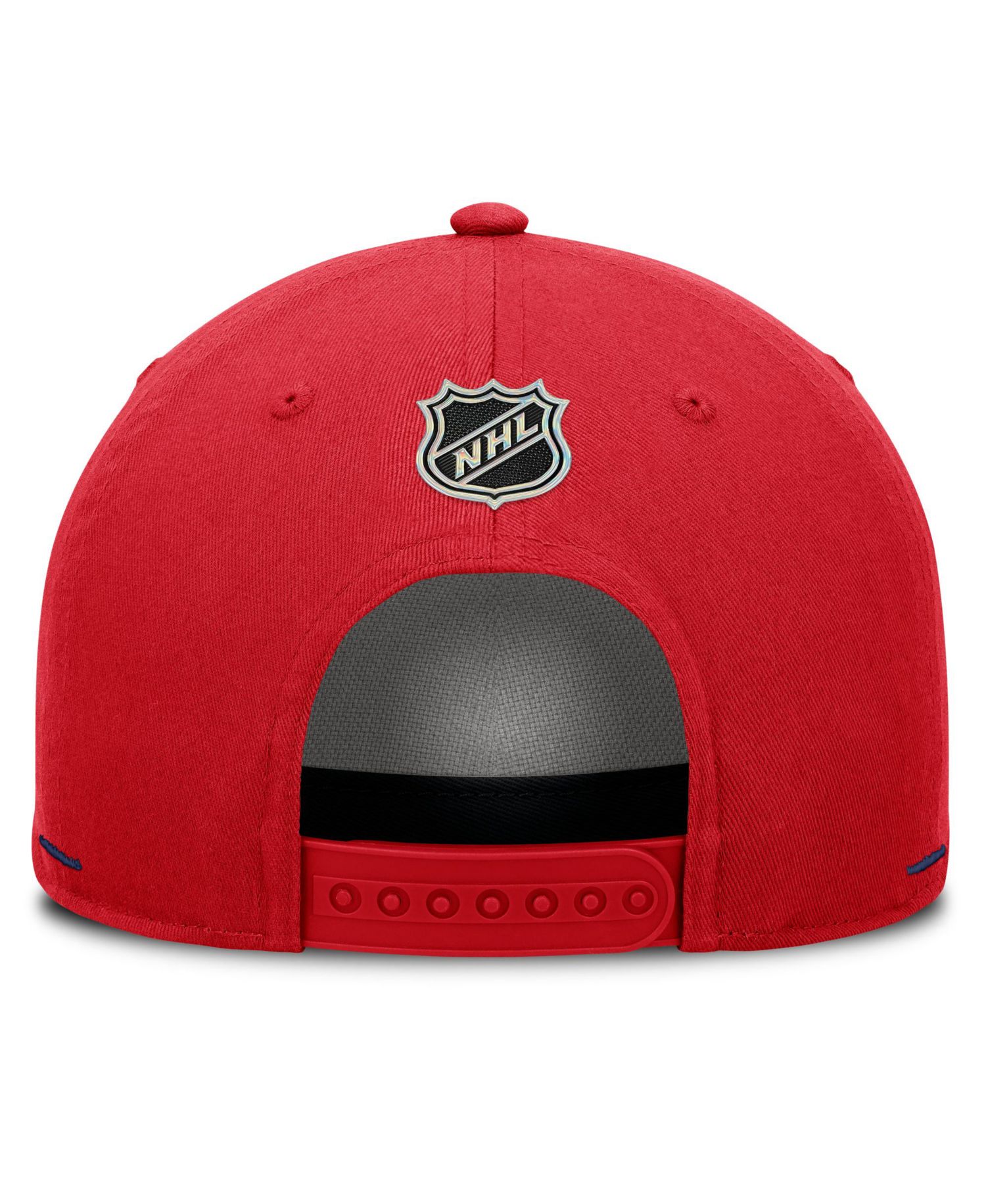 Men's Red Washington Capitals Alternate Authentic Pro Rink A-Frame Adjustable Hat
