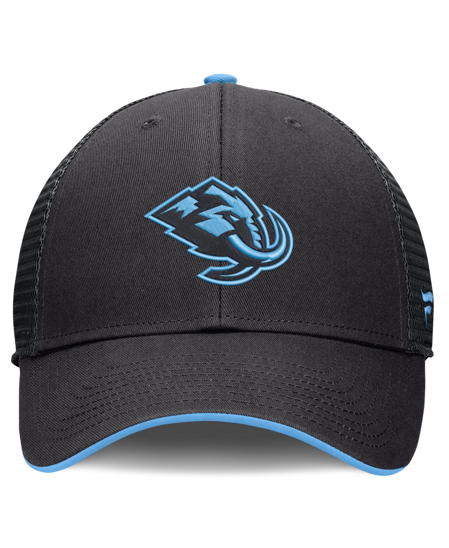 Men's Black Utah Mammoth Fundamental Limits Trucker Adjustable Hat