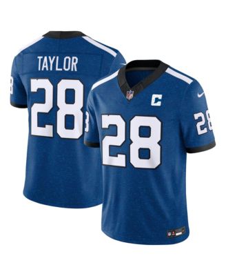 Men's Jonathan Taylor Royal Indianapolis Colts Alternate Indiana Nights Vapor F.U.S.E. Stitched Limited Jersey