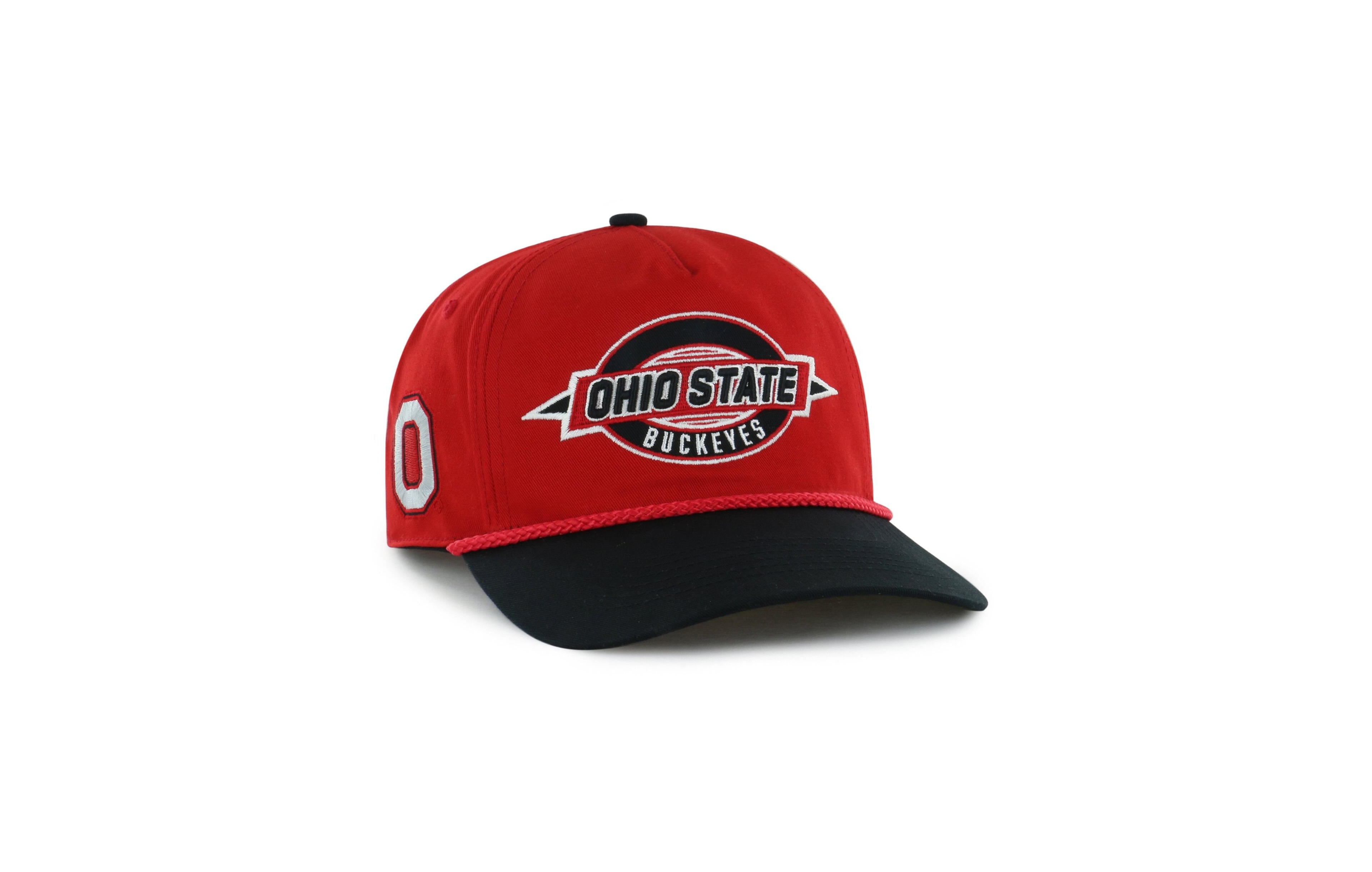 '47 Brand Children's Ohio State Buckeyes Frame Out Rope Embellishment Baseball Cap