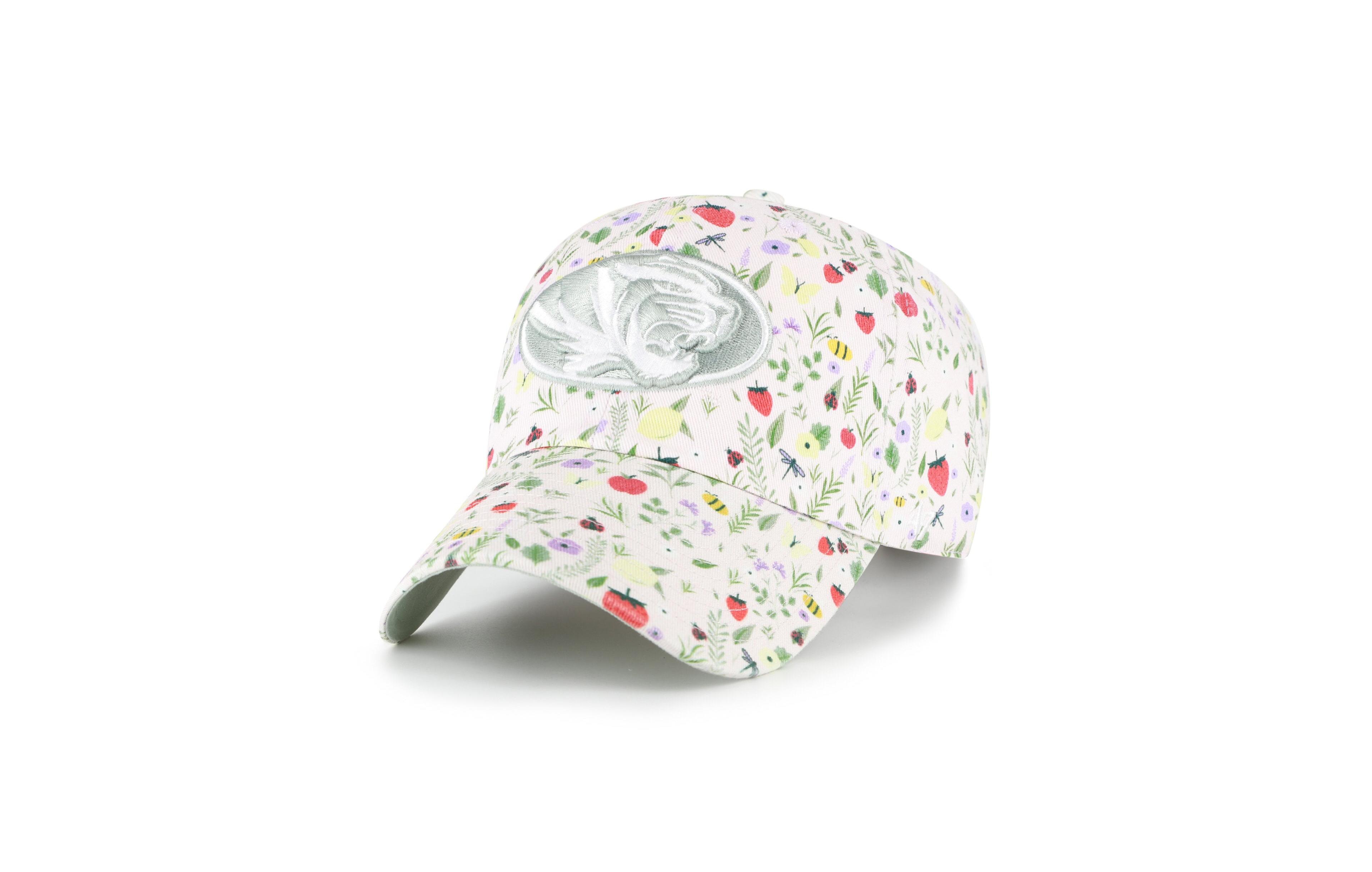 '47 Brand Women's Missouri Tigers Adjustable Floral-Print Posey Clean Up Baseball Cap