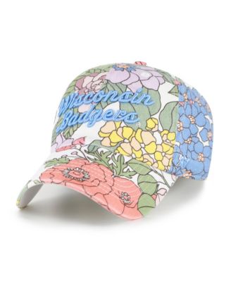 Women's&nbsp;'47  Wisconsin Badgers Florentina Clean Up Adjustable Hat