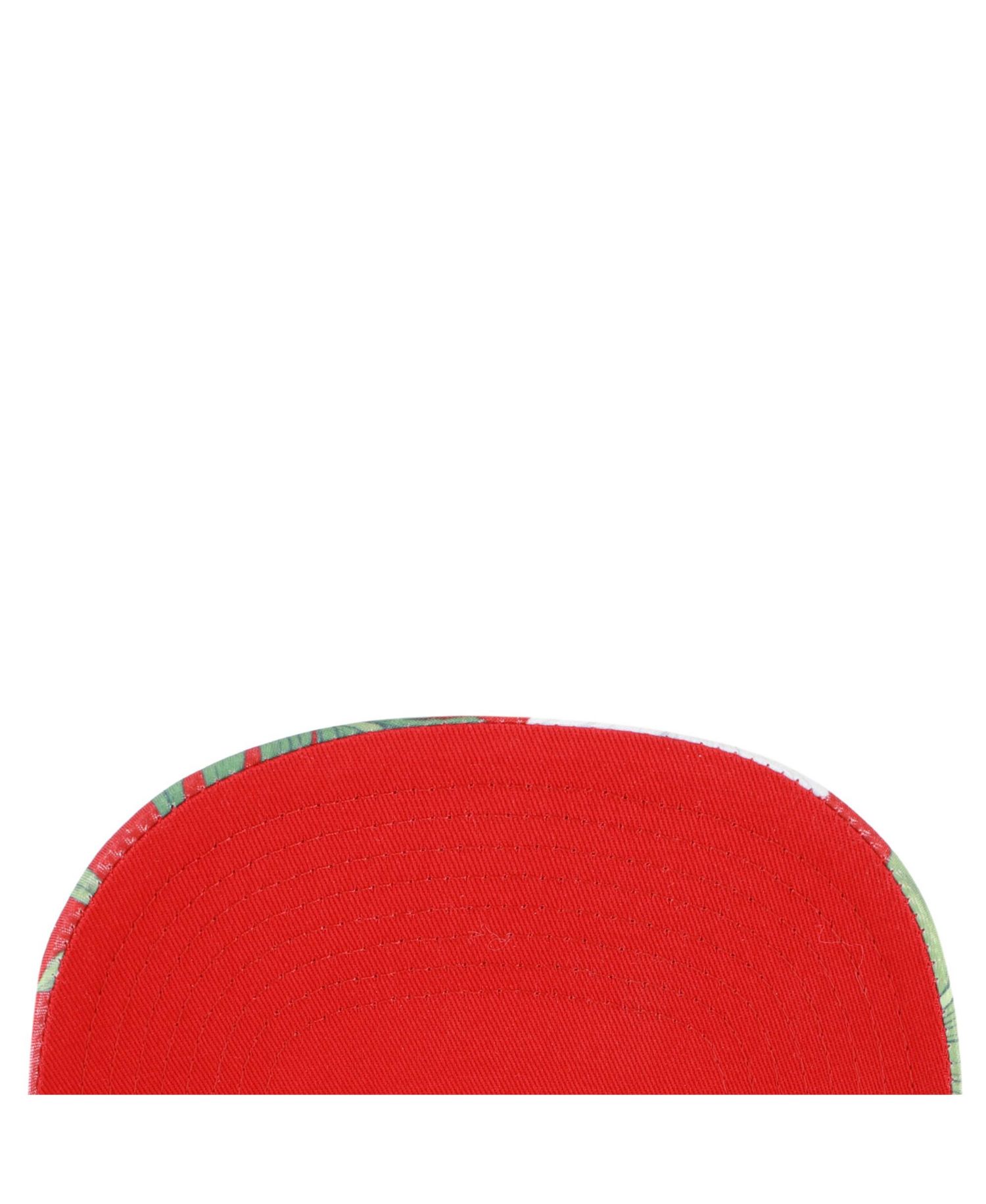 Men's '47 Red Chicago Bulls Beach Side Trucker Adjustable Hat