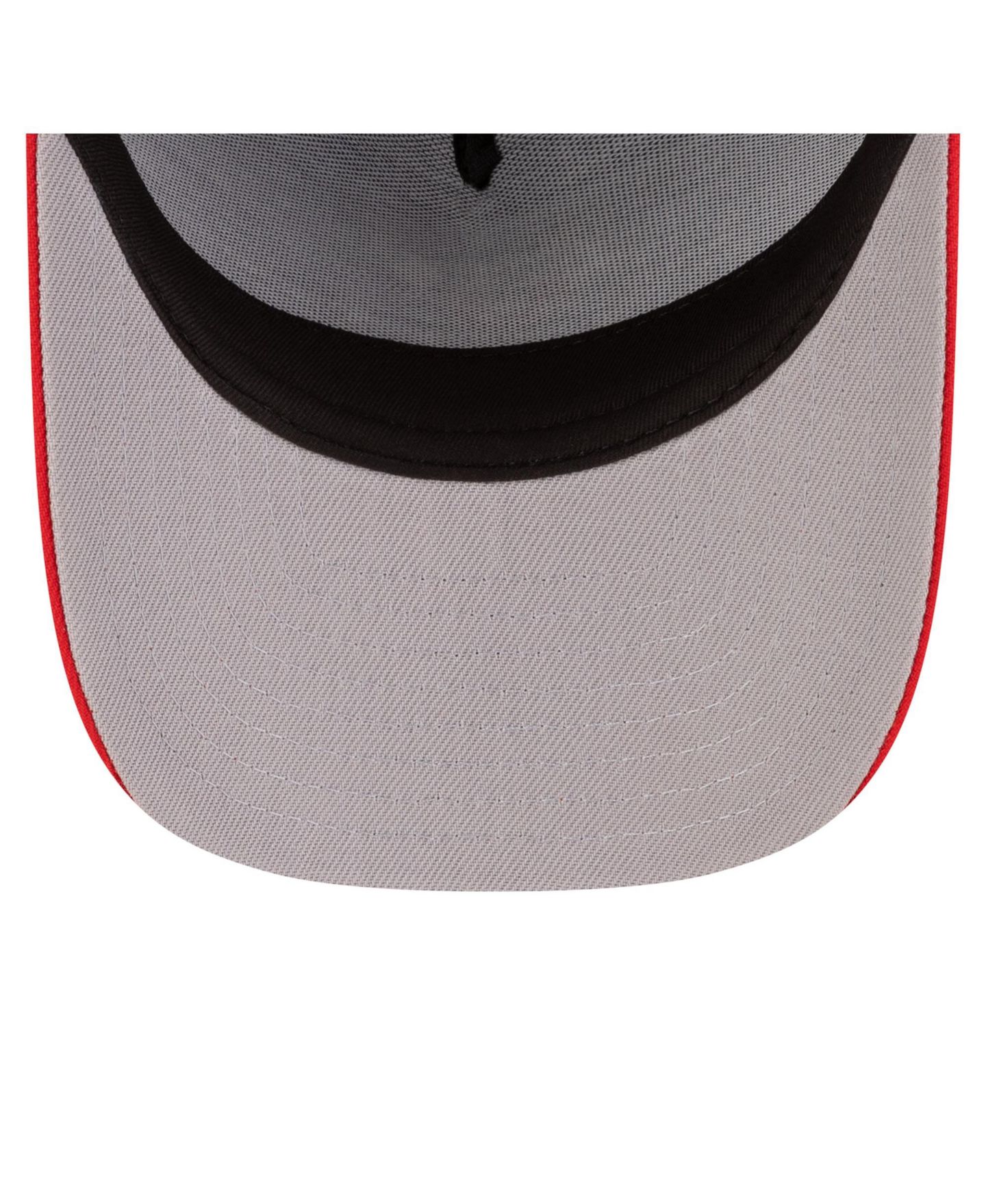 Мужская кепка New Era Royal/Red Denver Nuggets 80s Throwback A-Frame 9FIFTY Snapback Hat — фото 5