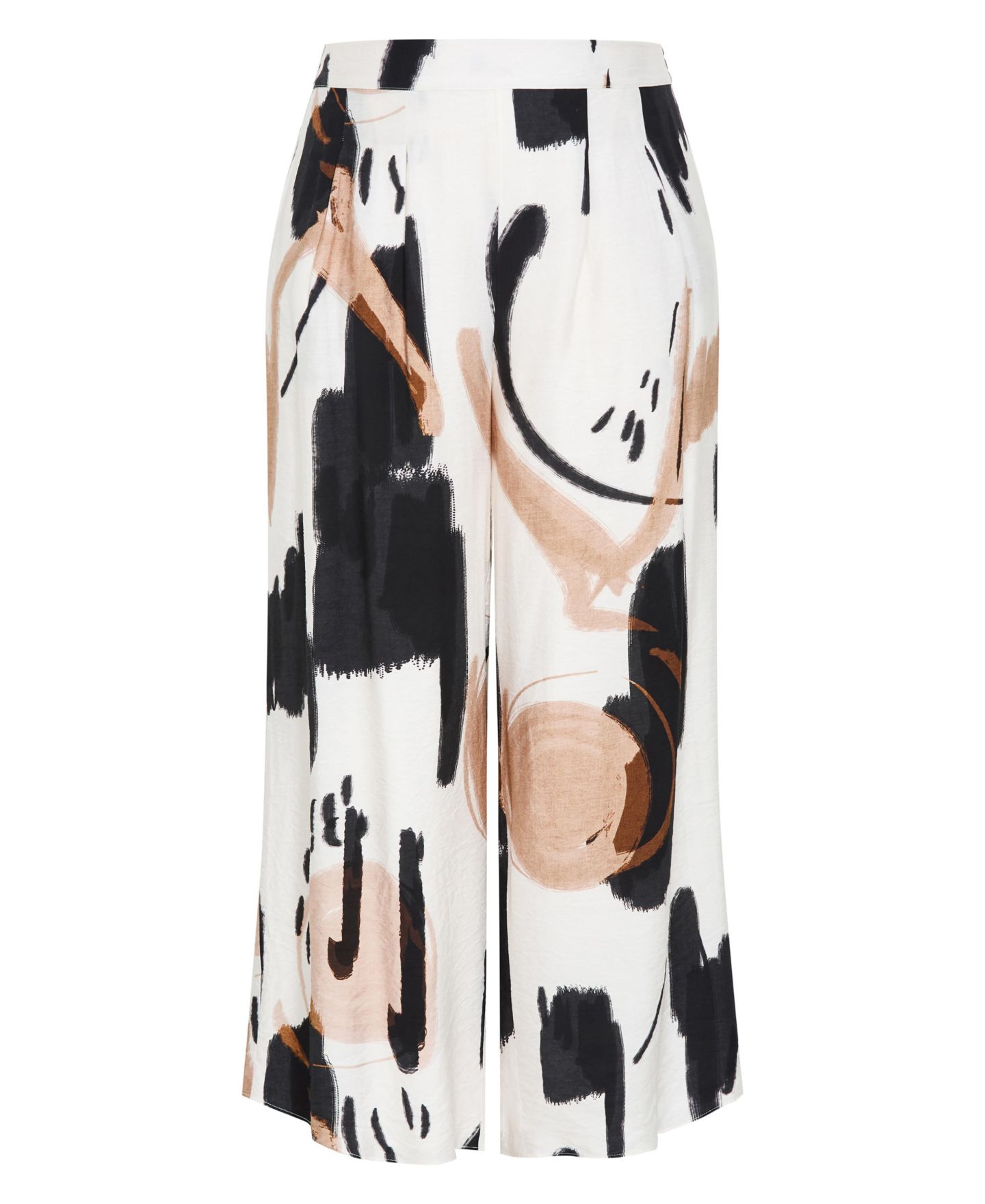 Женские брюки CITY CHIC Plus Size Alexi Wide-Leg High-Rise Pull-On, цвет: Exhibit — фото 5