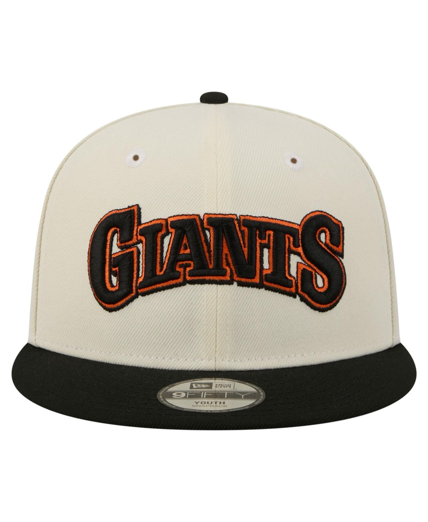 Детская кепка New Era White San Francisco Giants Two-Tone 9FIFTY Snapback Hat — фото 2