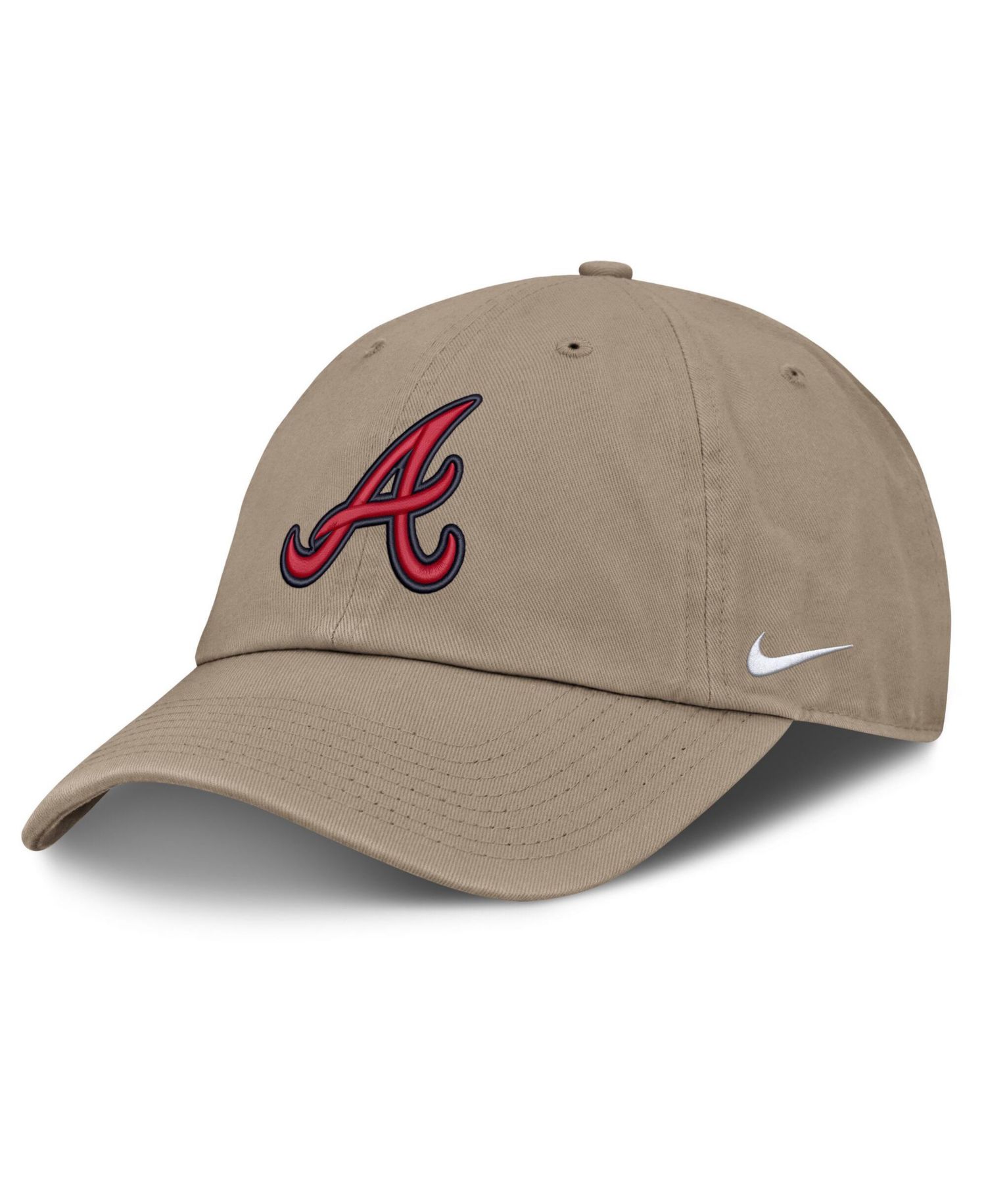 Men's Khaki Atlanta Braves Celebrating America's 250th Club Adjustable Hat