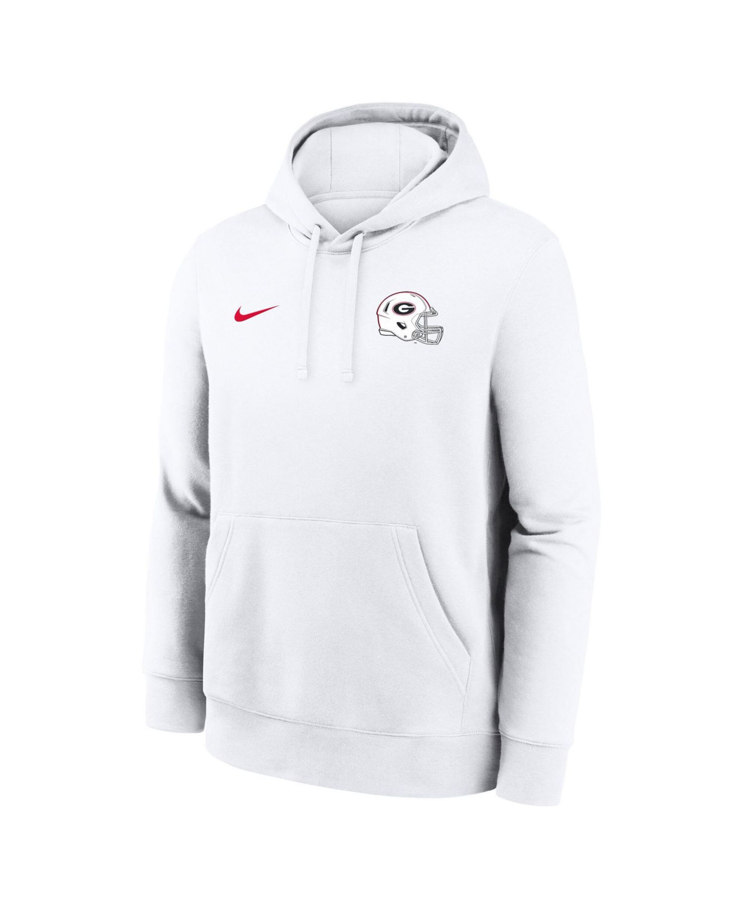 Men's White Georgia Bulldogs Whiteout Dress Code Hoodie