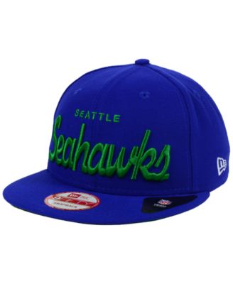 New Era - Seattle Seahawks LIDS 20th Anniversary Script 9FIFTY Snapback Cap