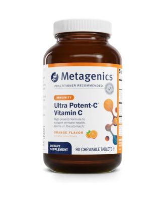 Ultra Potent C Chewable Buffered Vitamin C with Bioflavonoids, L Lysine and L Cysteine Immune and Antioxidant Support 90 Tablets