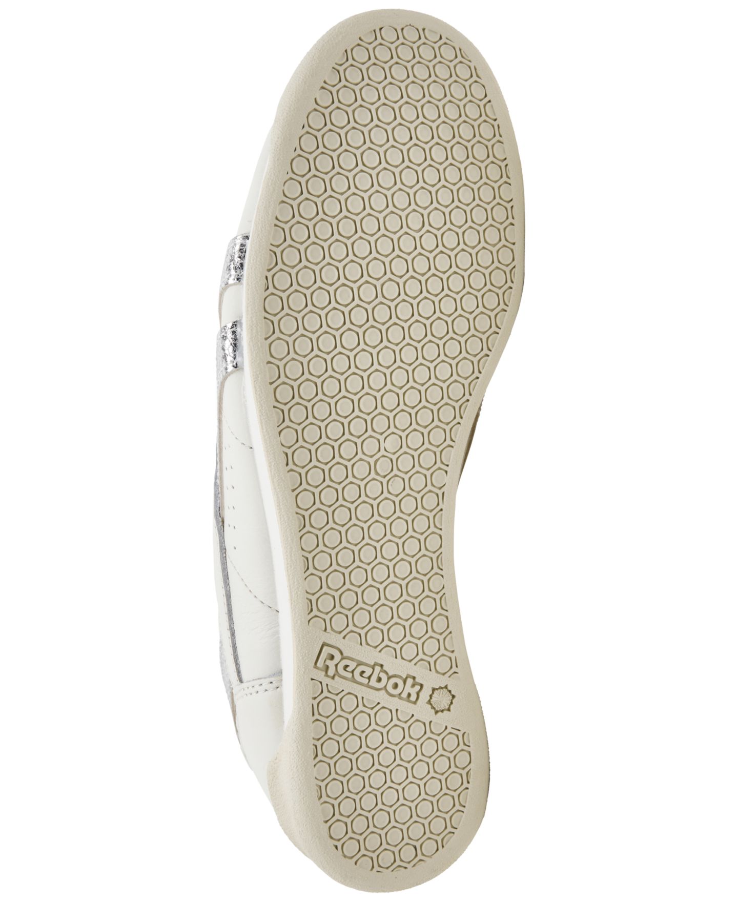 Женские кроссовки Reebok Freestyle Lo Lifestyle Low-Top 80s-Inspired, цвет: Белый / Серебристый — фото 6