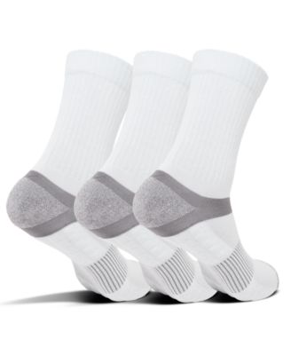 Men's Cotton-Blend Crew Socks from Finish Line, 3-Pack