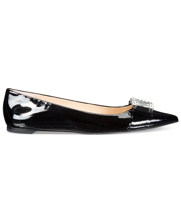 Michael Kors Michelle Pointed-Toe Flats - Macy's