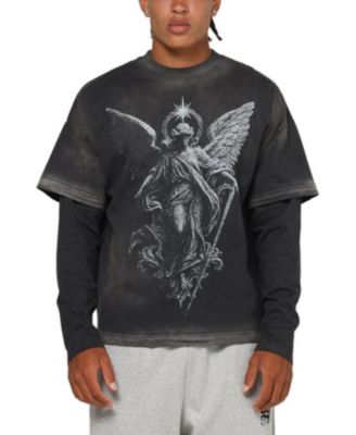 Men's Celestial Layered Long Sleeve T-Shirt