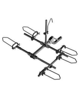 2-Bike Folding Hitch Rack, 270 lbs Load, Fits Up to 5" Fat Tires and 42"-59" Wheelbase for Cars and SUVs