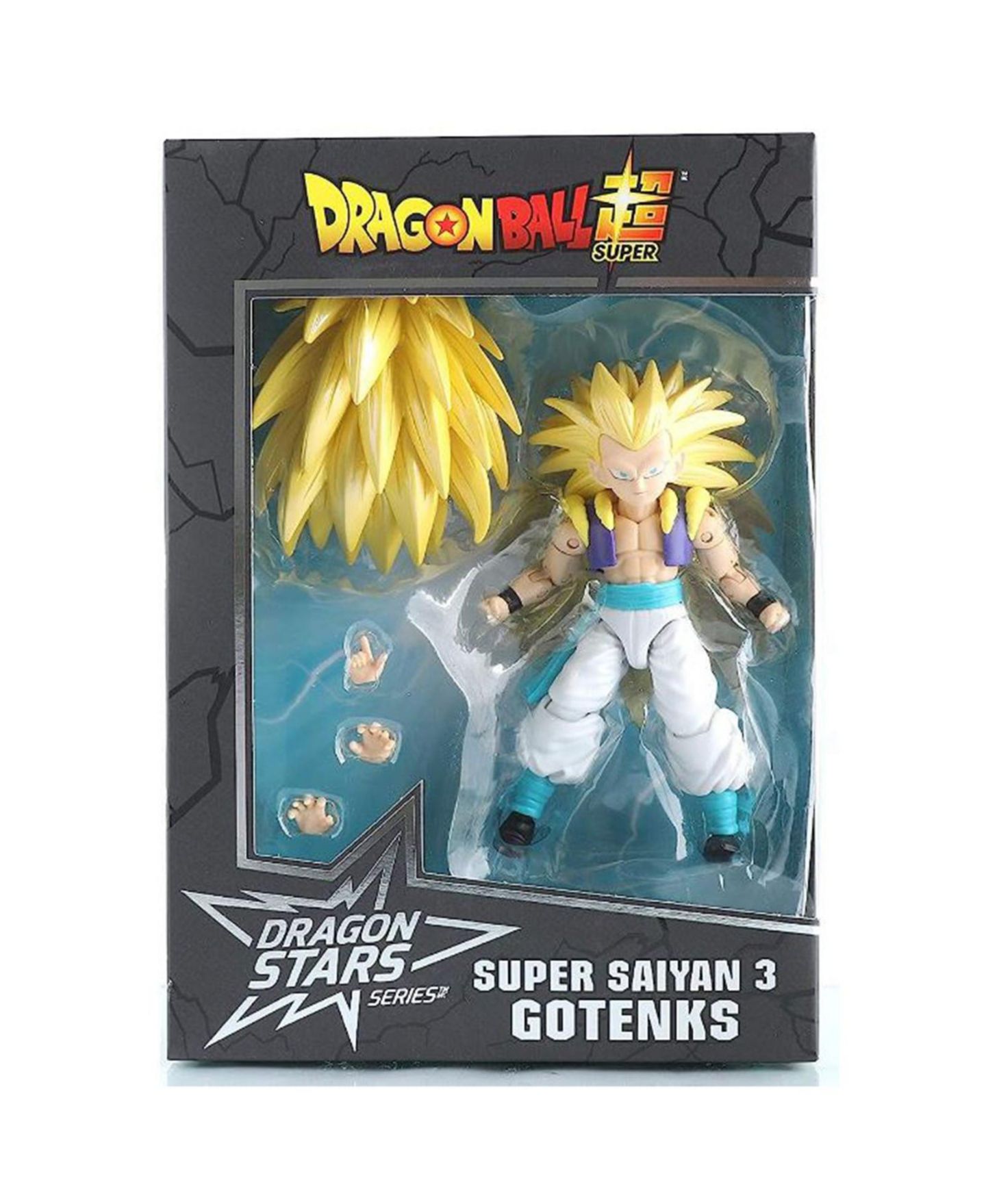 Детская фигурка Bandai Dragon Stars SSJ3 Gotenks 6", цвет: Жёлтый — фото 1