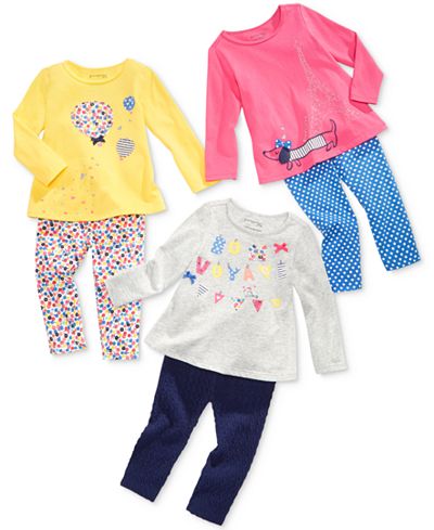 First Impressions Global Travel Mix & Match, Baby Girls (0-24 months), Only at Macy's