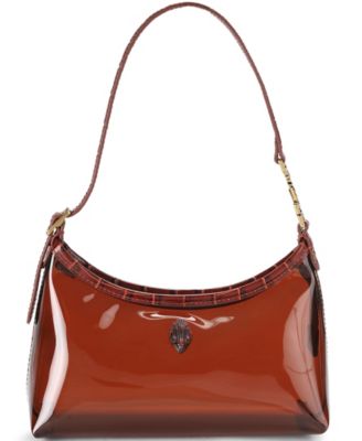 Small Sling Vinyl Shoulder Bag